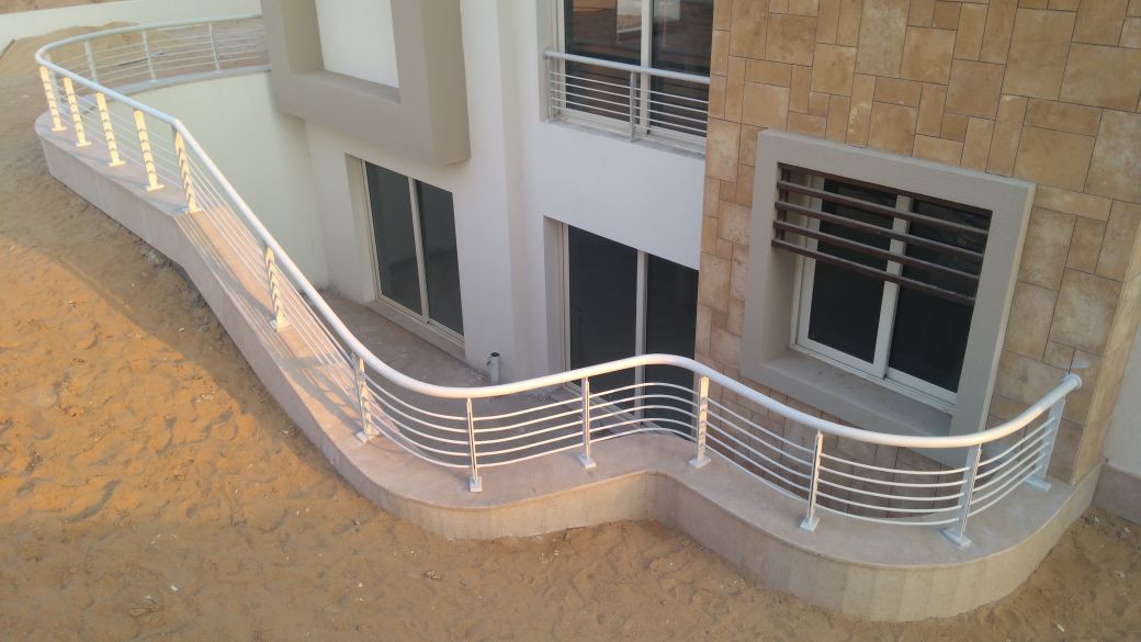 Steel Handrail at Oriana Project (8)